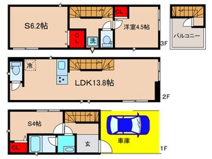 Kolet津田山＃02の物件間取画像